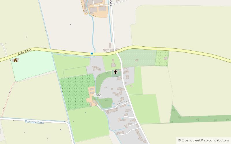 Cote Baptist Chapel location map