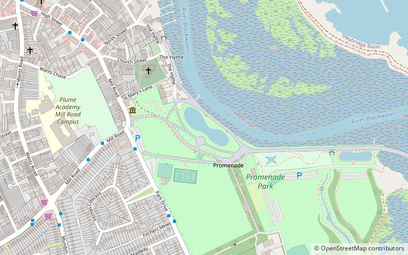 Maldon Marine Lake location map