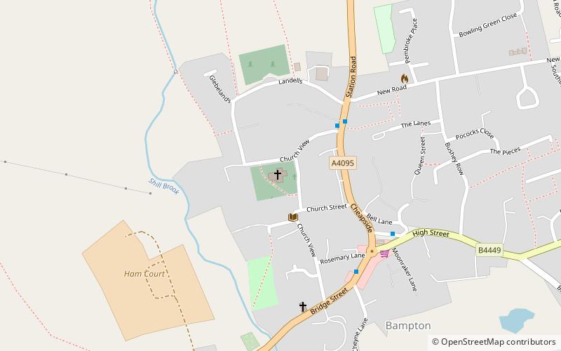 St Mary's Church location map