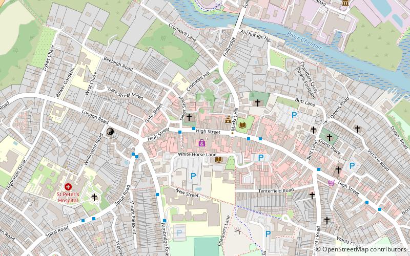 Moot Hall location map