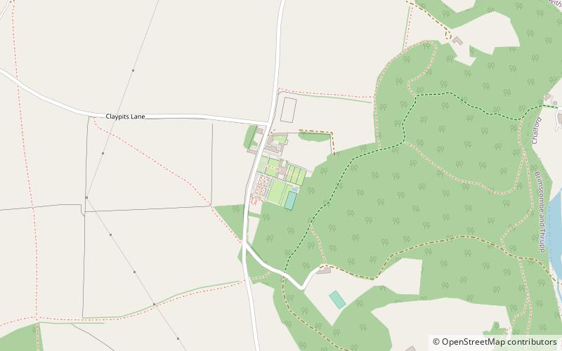 Nether Lypiatt Manor location map