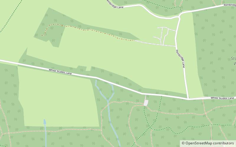 Broxbourne Woods location map