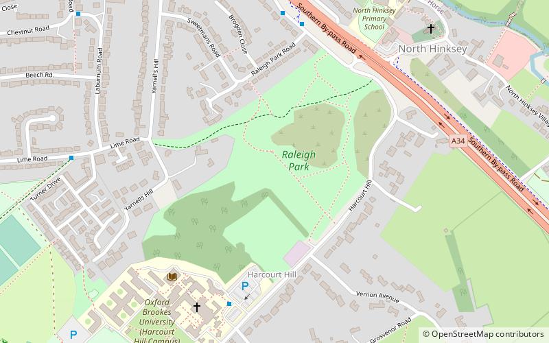 Raleigh Park location map