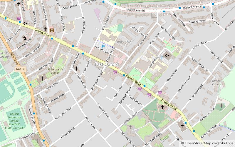 O2 Academy Oxford location map