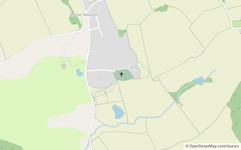 St Aeddan's Church location map