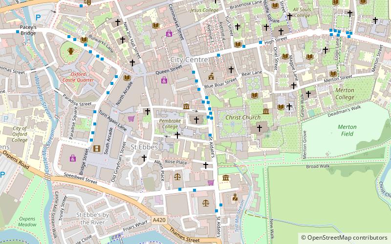 Pembroke Square location map