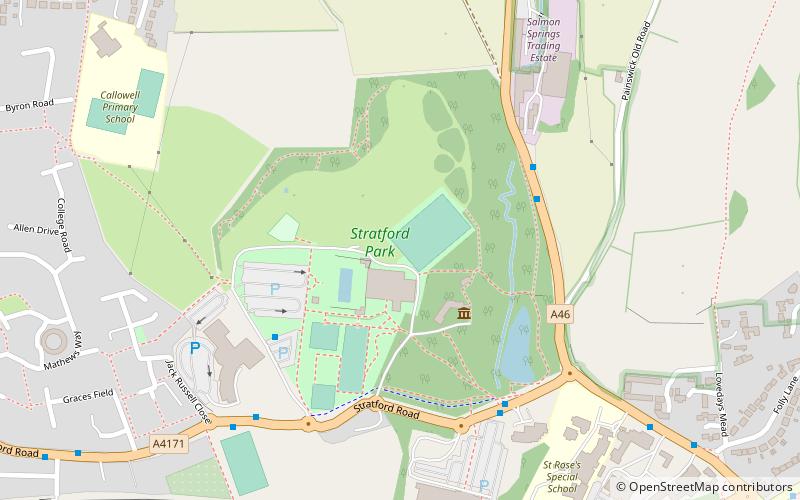 Stratford Park location map