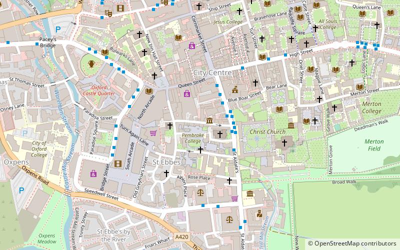 Pembroke Street location map