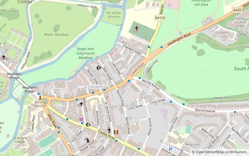 Science Oxford location map