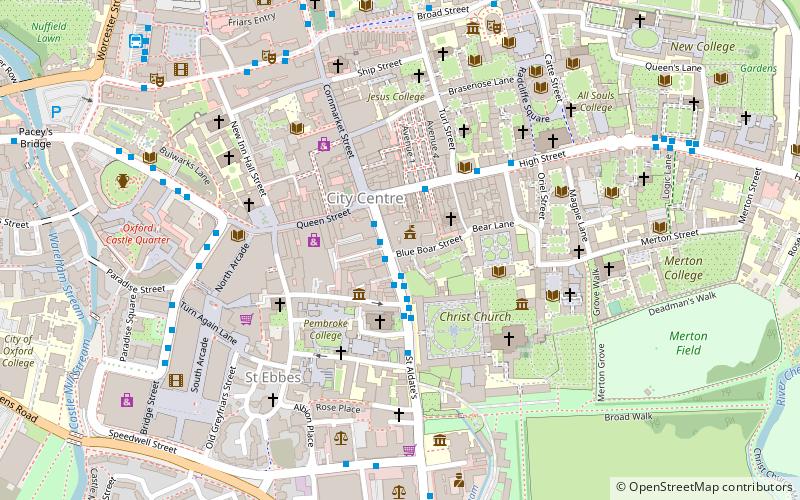 Museum of Oxford location map