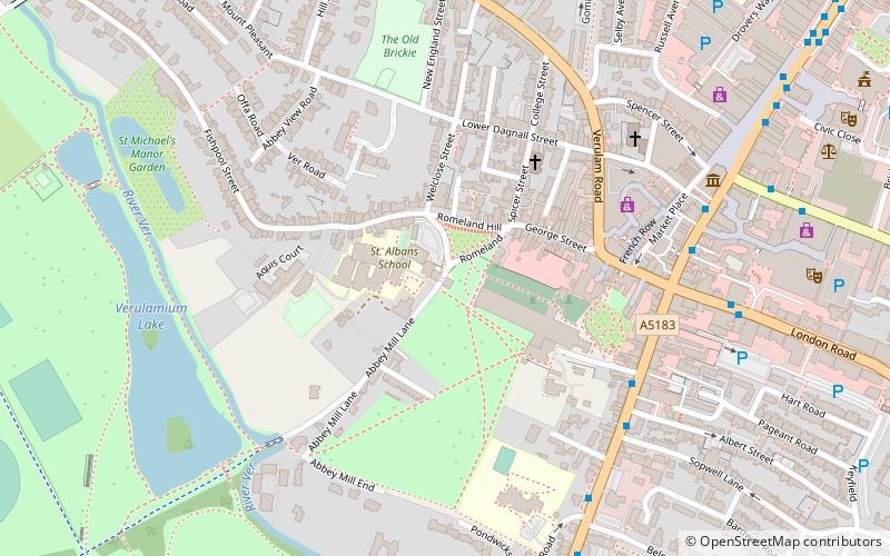 Abbey Gateway location map