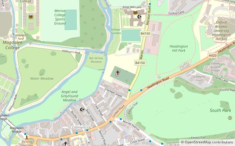 St Clement's Church location map