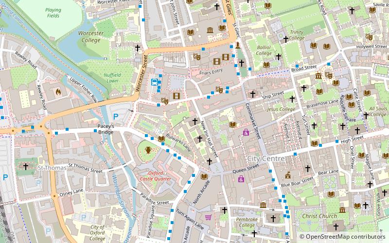 Wesley Memorial Church location map