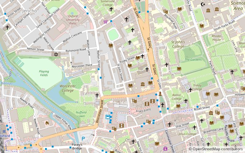 St John Street location map