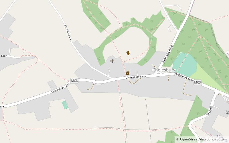 Cholesbury Manor House location map