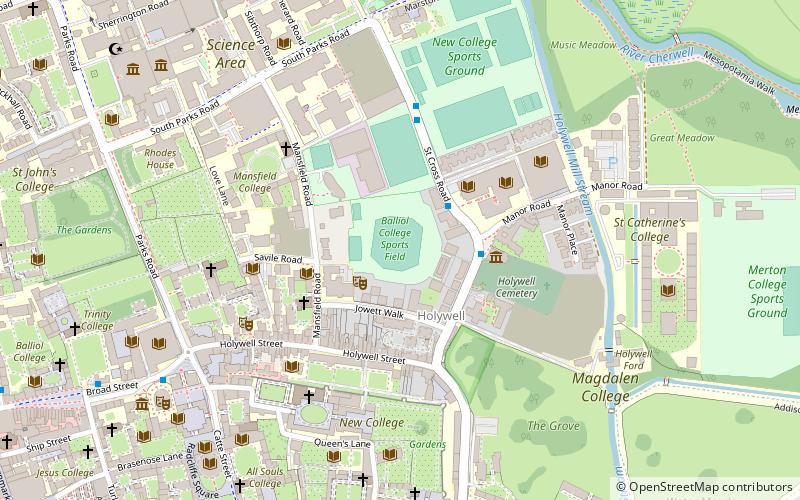 New College Ground location map