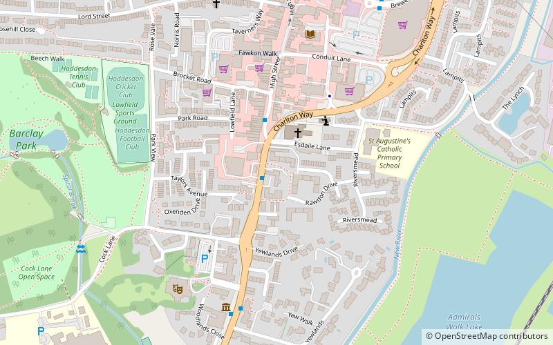 Rawdon House location map