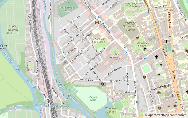 Great Clarendon Street location map
