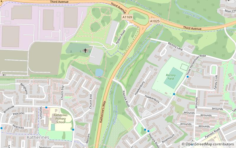 Hawkenbury Meadow location map