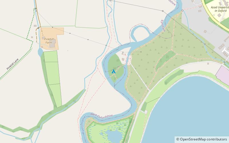 Pinkhill Lock location map