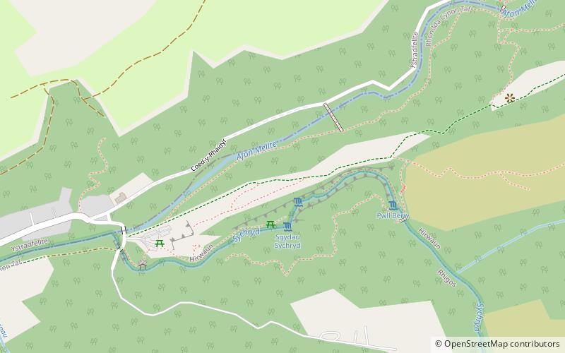 Dinas Rock location map
