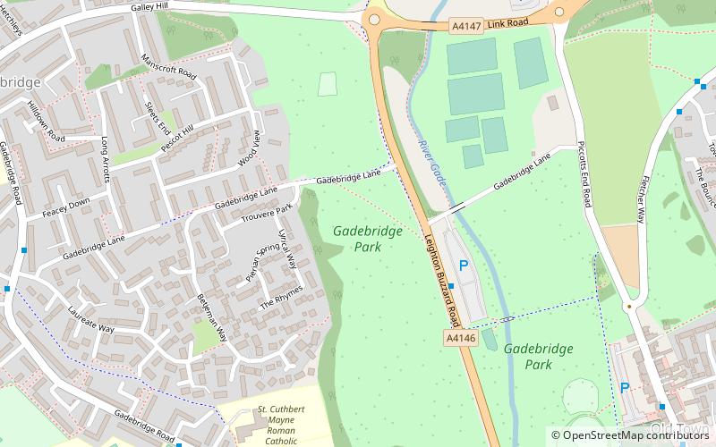 Gadebridge Park location map