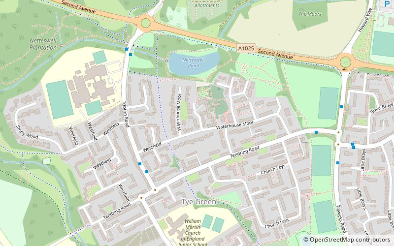 Harlow Study Centre location map