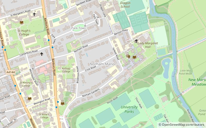 Norham Manor location map