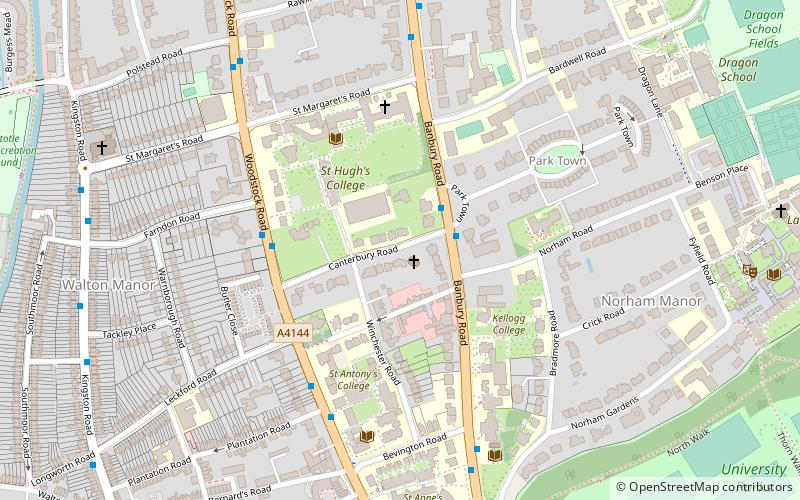 Canterbury Road location map