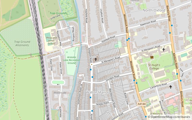 St Margaret's Church location map