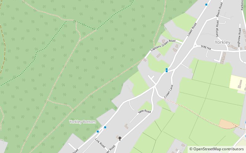 Oakenhill Railway Cutting location map