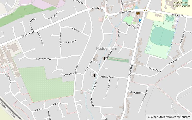 Haddenham Museum location map