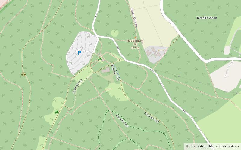Wendover Woods location map