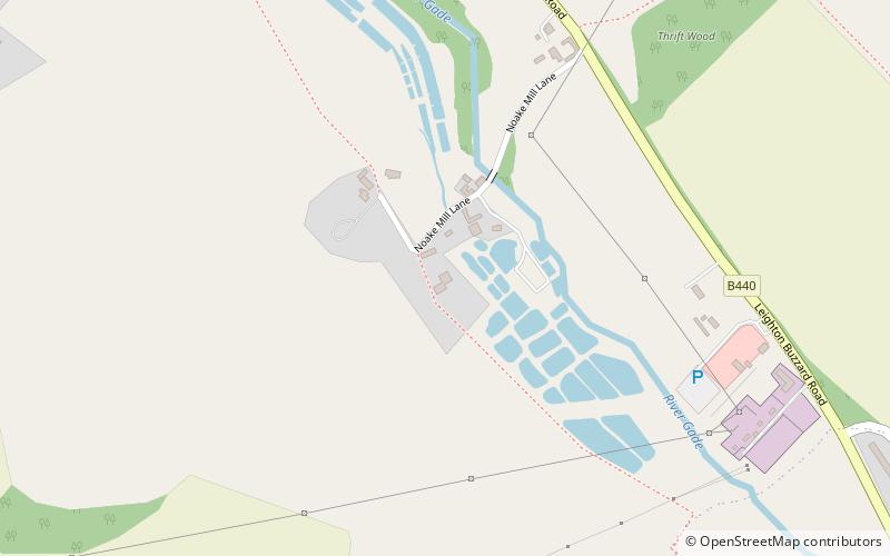Gaddesden Hall location map