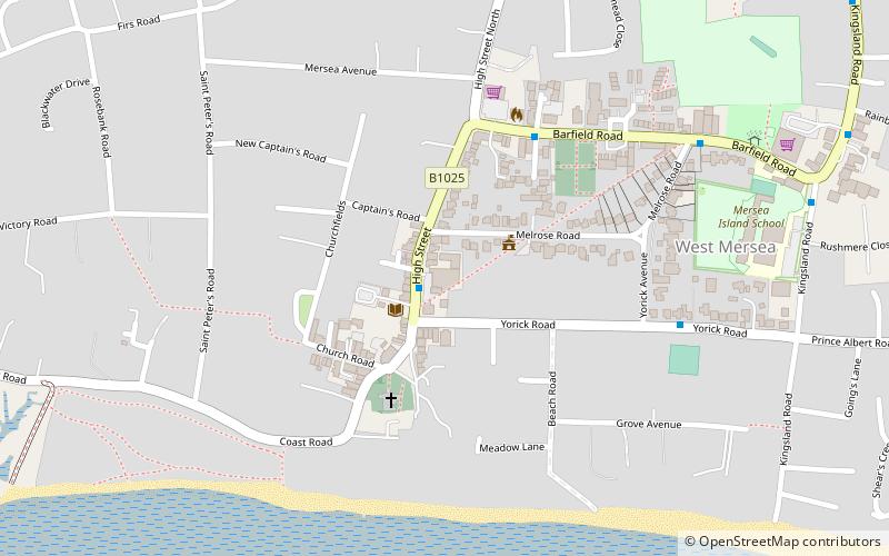 Mersea Island Museum location map