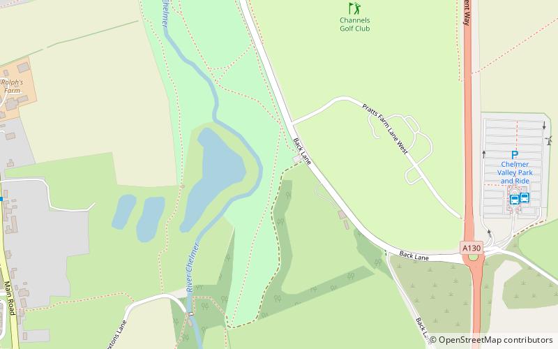 Little Waltham Meadows location map