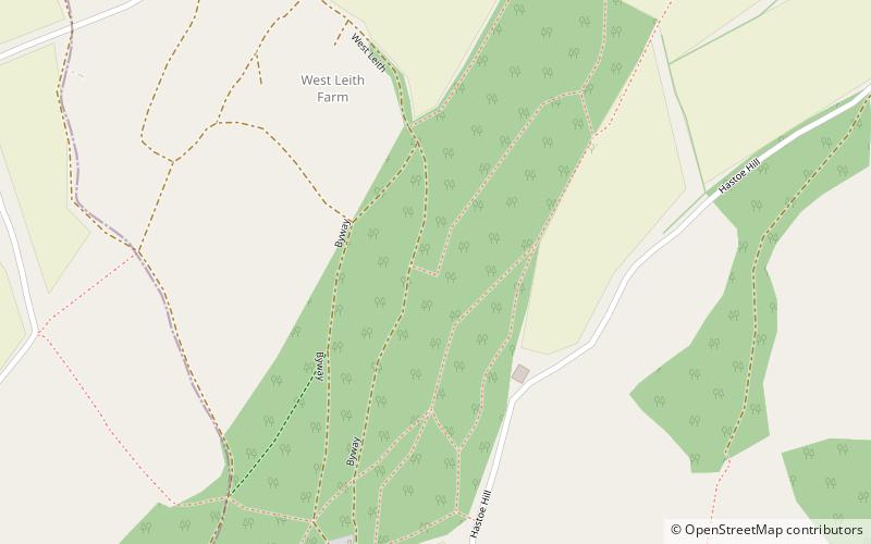 Tring Woodlands location map