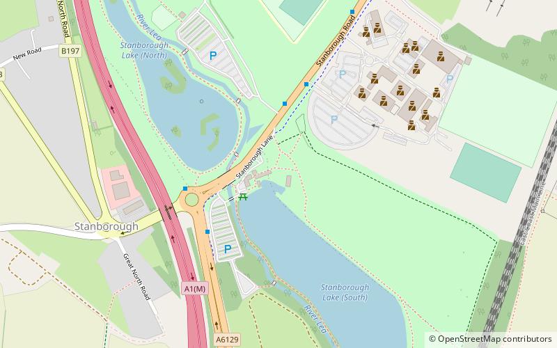 Stanborough Park location map