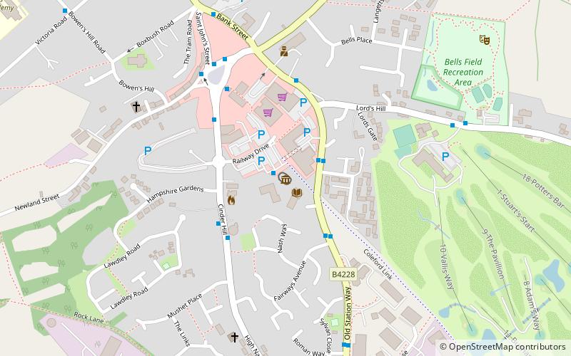 Coleford Great Western Railway Museum location map