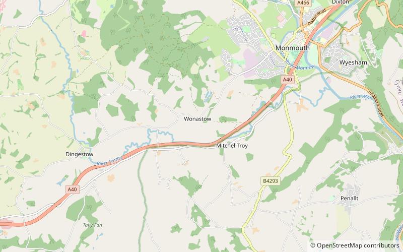 St. Wonnow location map