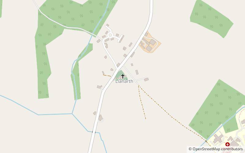 Kościół św. Teilo location map