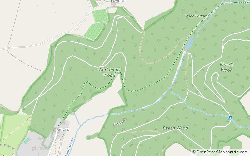 Workmans Wood location map