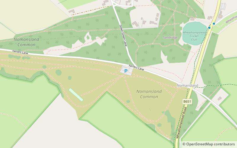 Nomansland location map
