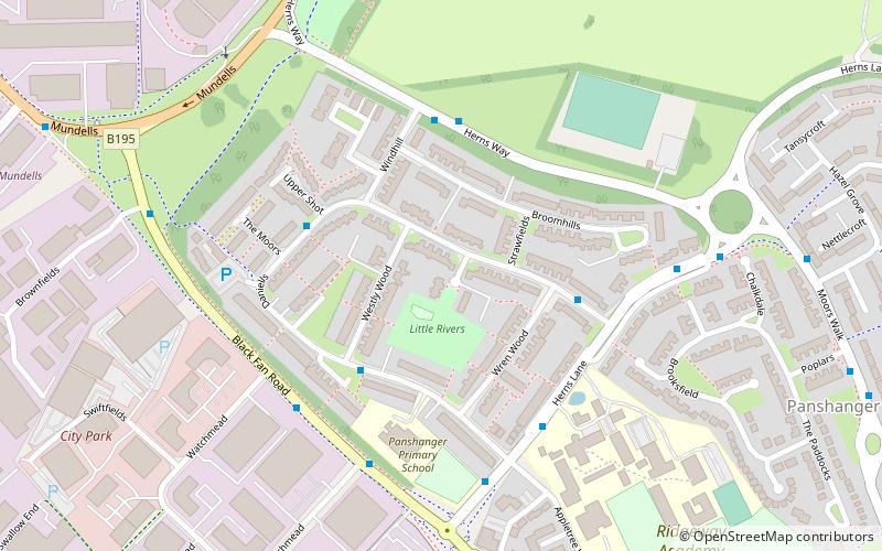 Lokalny Rezerwat Przyrody Wheathampstead location map