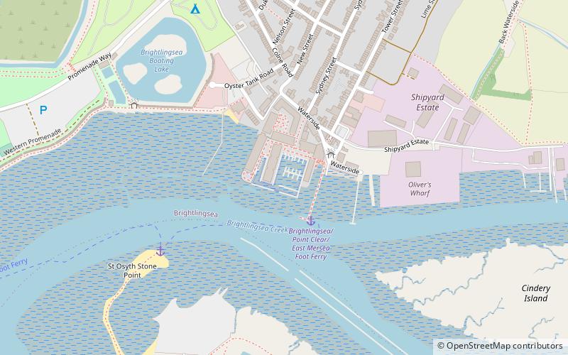 Waterside Marina location map