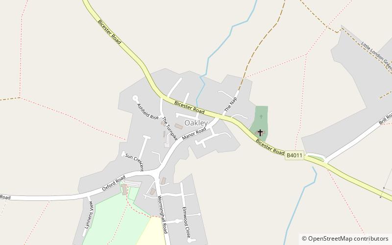 Oakley location map