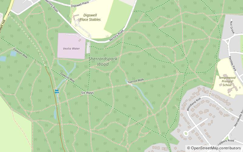 Sherrardspark Wood location map