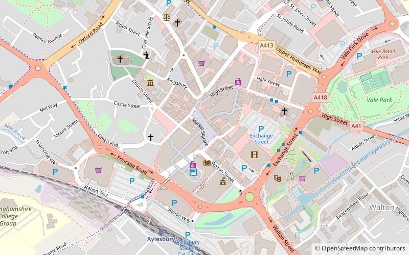 Aylesbury Clock Tower location map