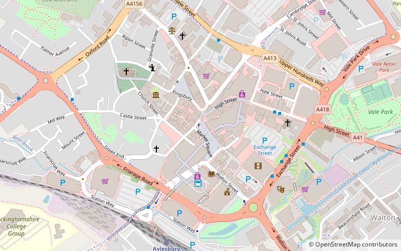 Aylesbury War Memorial location map