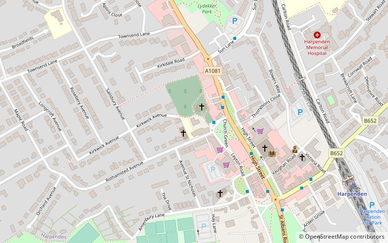 St Nicholas Church location map